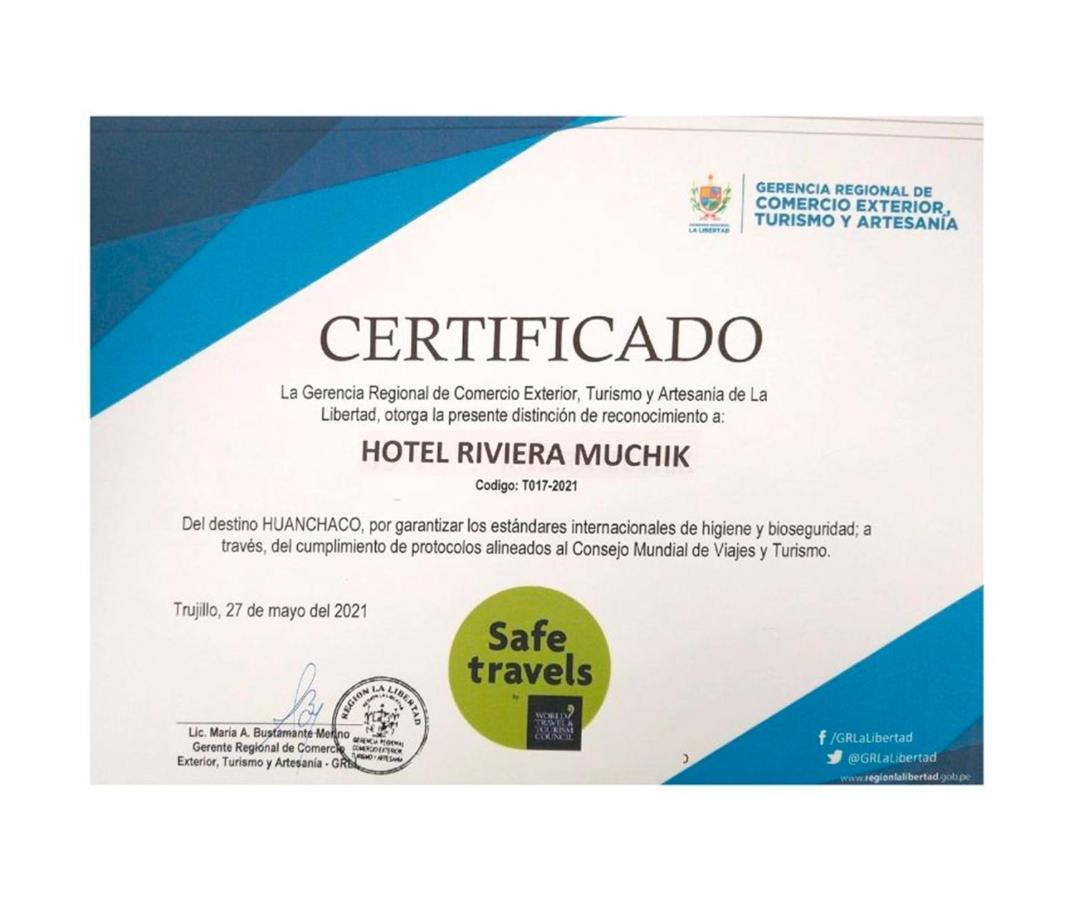 Hotel Riviera Muchik Huanchaco Exterior photo